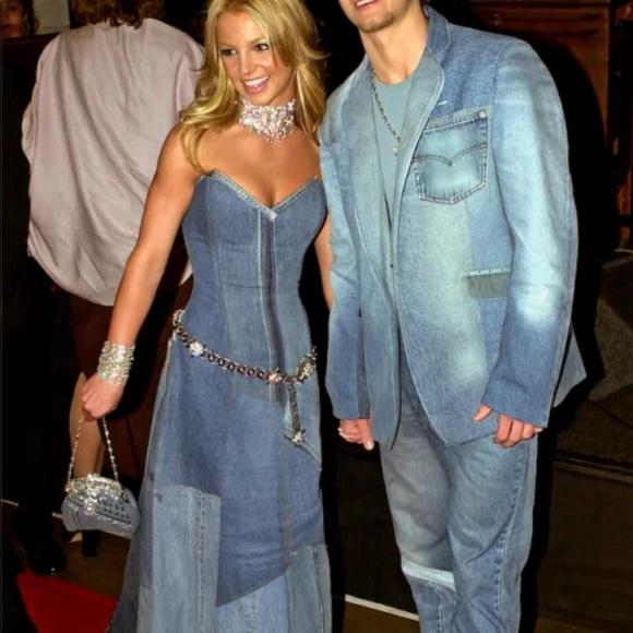 vintage denim maxi dress - Picture 7 of 7